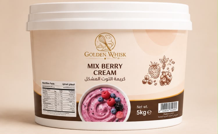 كريمة التوت المشكل