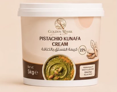 كريمة فستق بالكنافة 22%