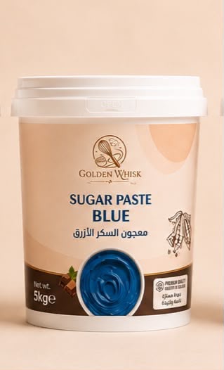 عجينة سكر زرقاء