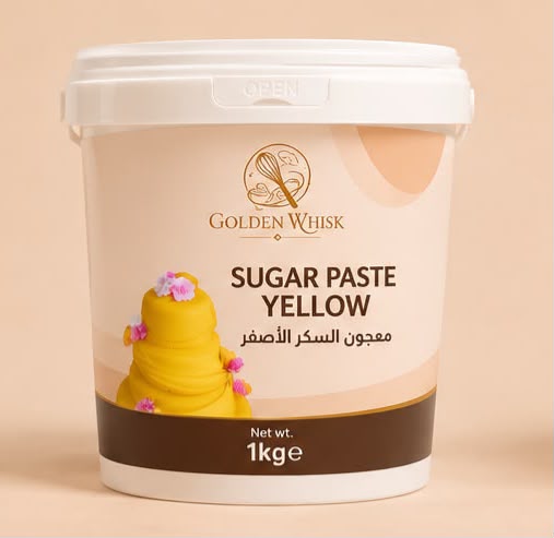 عجينة سكر صفراء